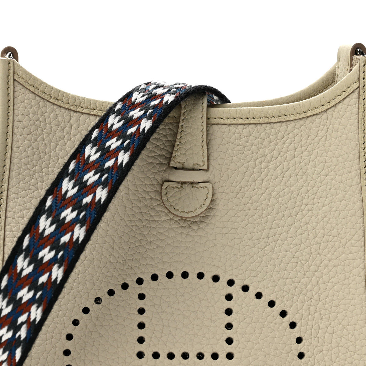 Taurillon Clemence Zigzag Evelyne TPM Beton Black White Deep Bleu