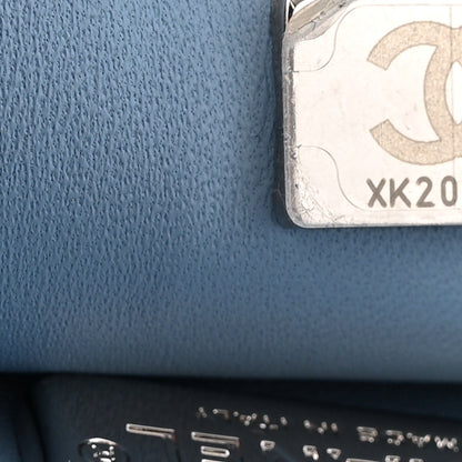 Chanel Denim Strass Evening Flap Bag Blue 6 of 11