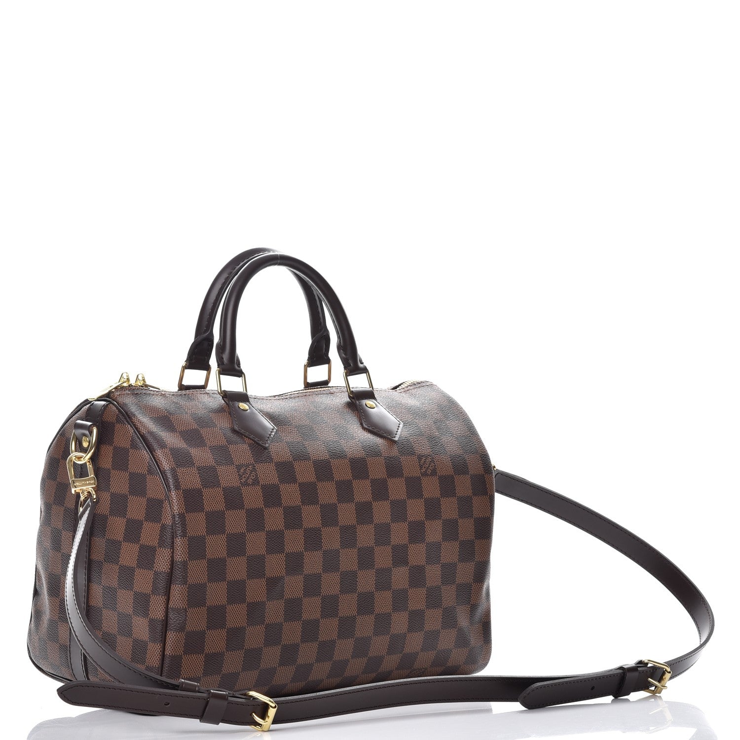 Louis Vuitton Damier Ebene Speedy Bandouliere 30 4 of 8