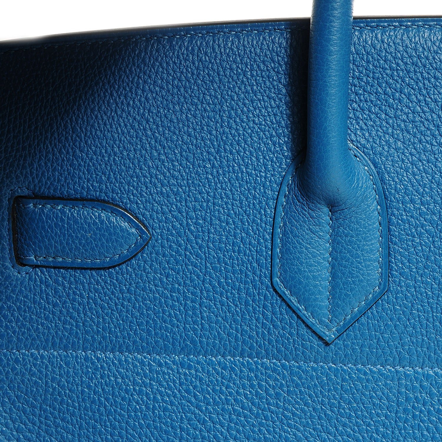 Hermes Togo HAC Birkin 40 Bleu de Galice 7 of 23