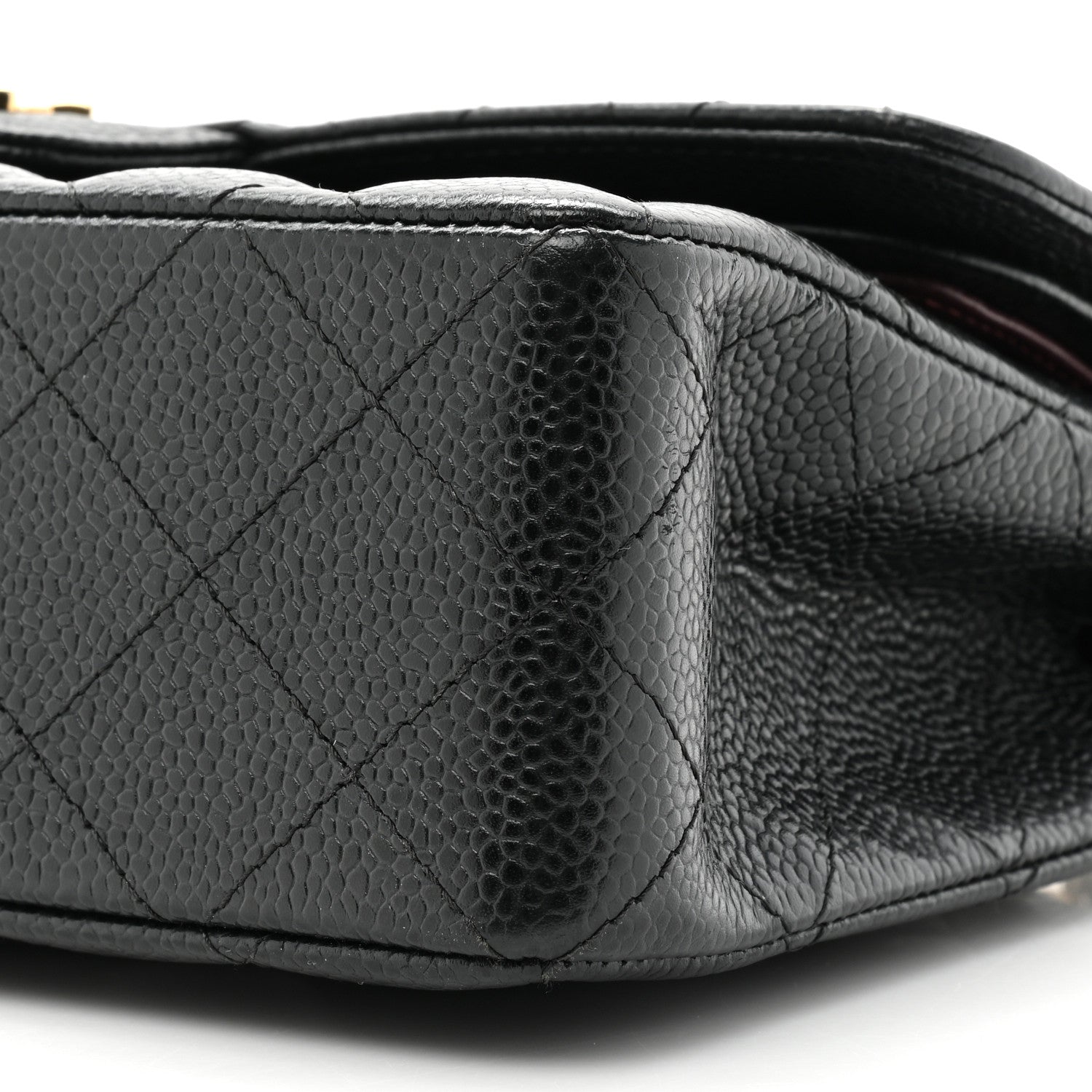 Chanel Caviar Quilted Small Double Flap Black 9 of 11