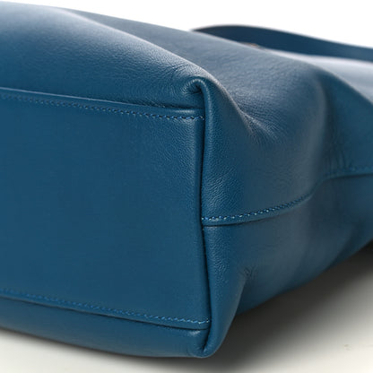 Gucci Lambskin Medium Linea Matisse Top Handle Bag Blue 8 of 13