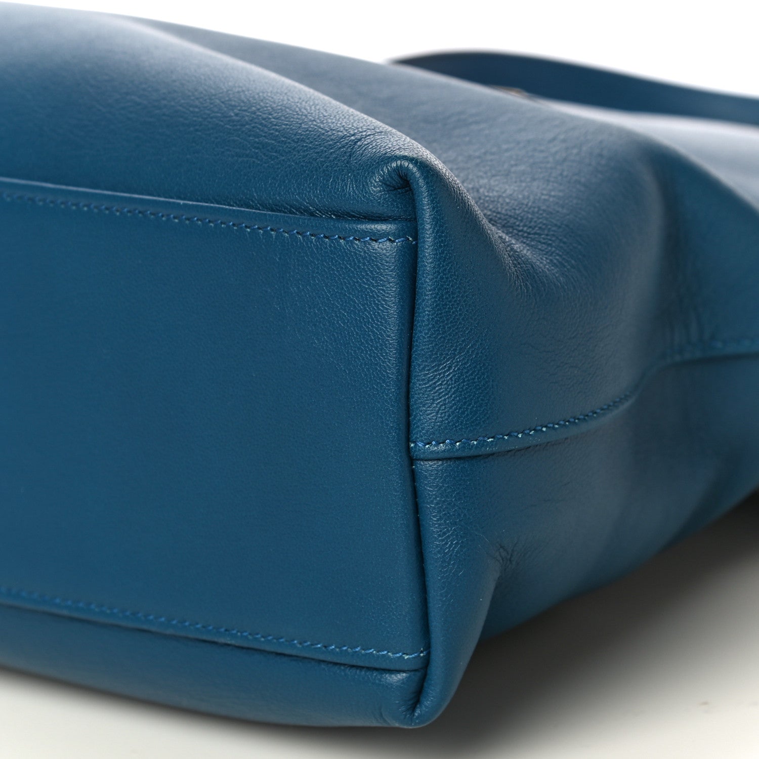 Gucci Lambskin Medium Linea Matisse Top Handle Bag Blue 9 of 14