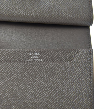 Hermes Epsom Mini Bearn Wallet Etain 6 of 8