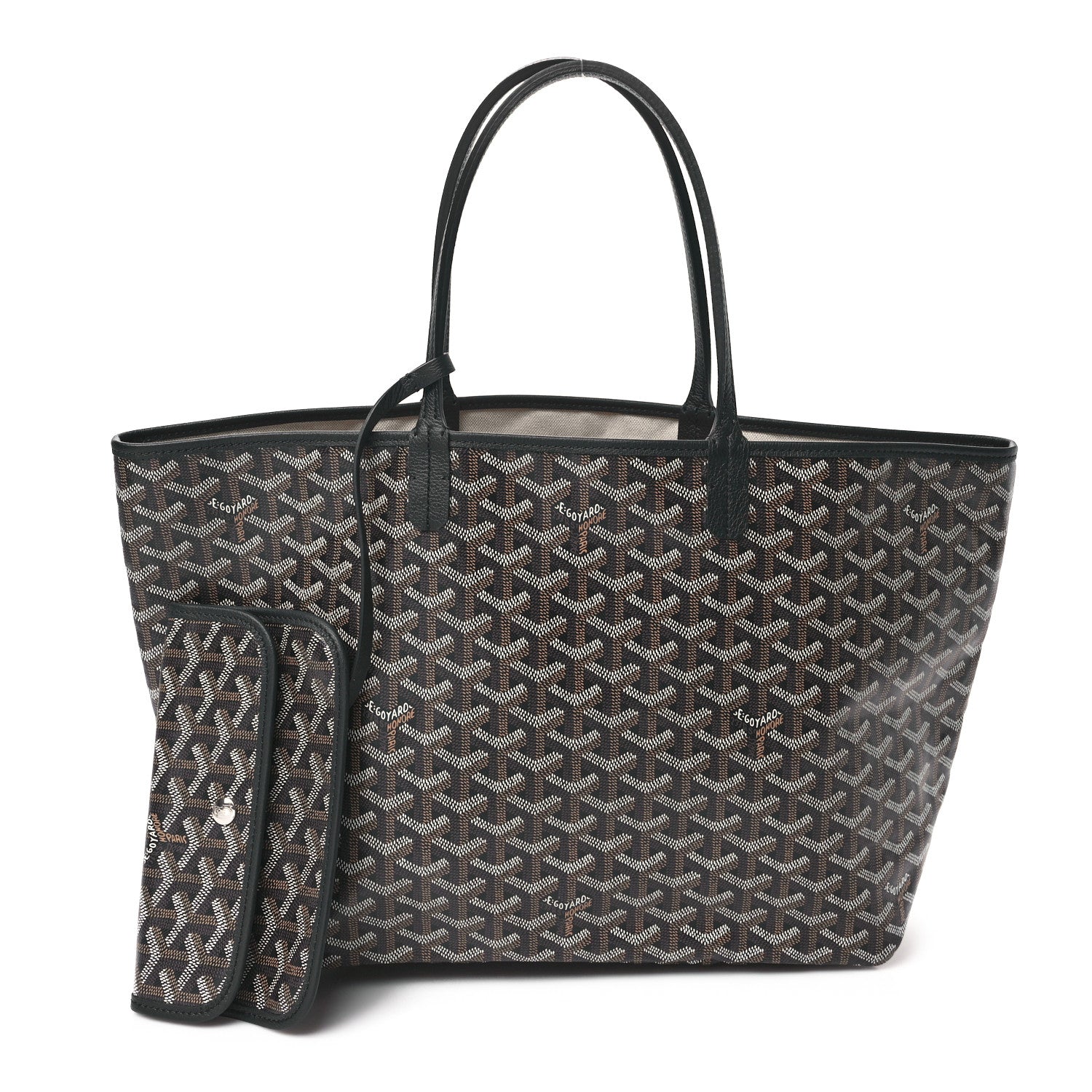 Goyard Goyardine Saint Louis PM Black 3 of 10