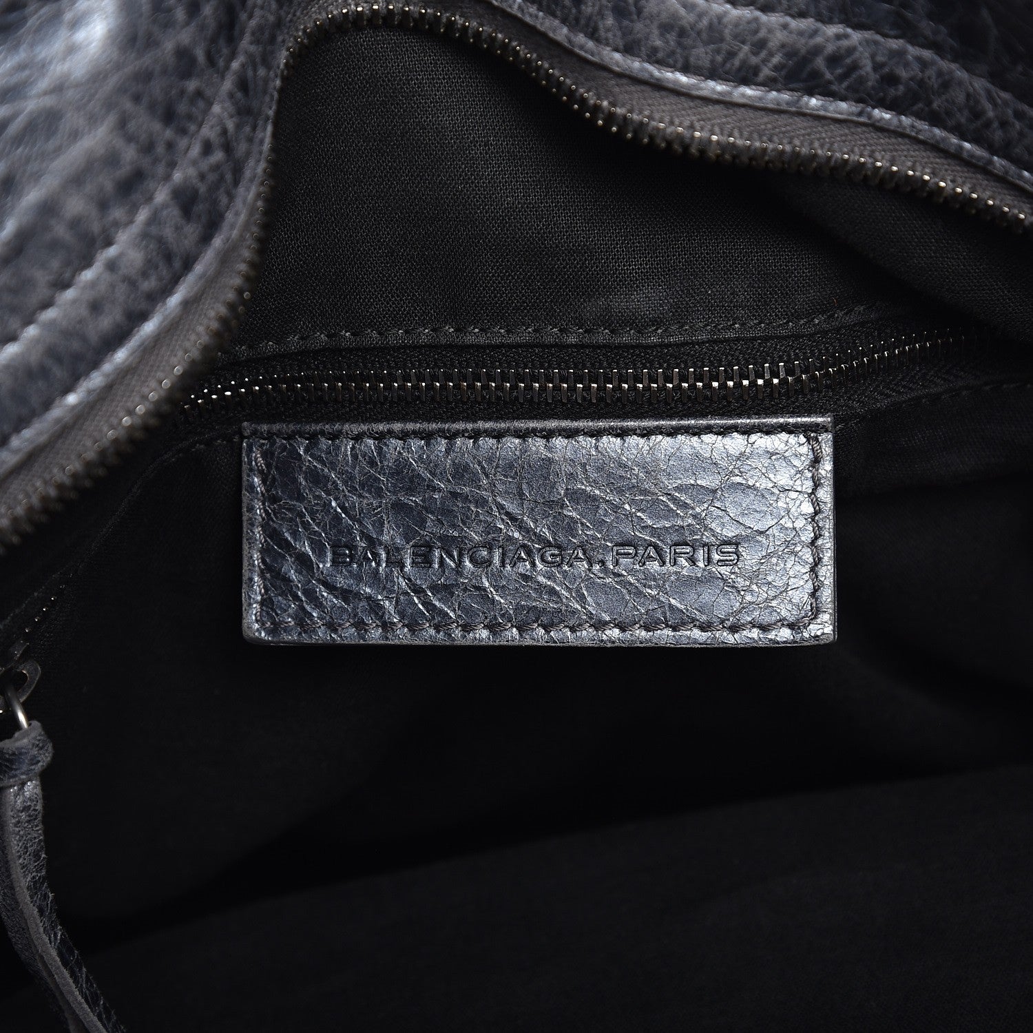 Balenciaga Agneau Classic Hardware Velo Argent Fonce 7 of 16