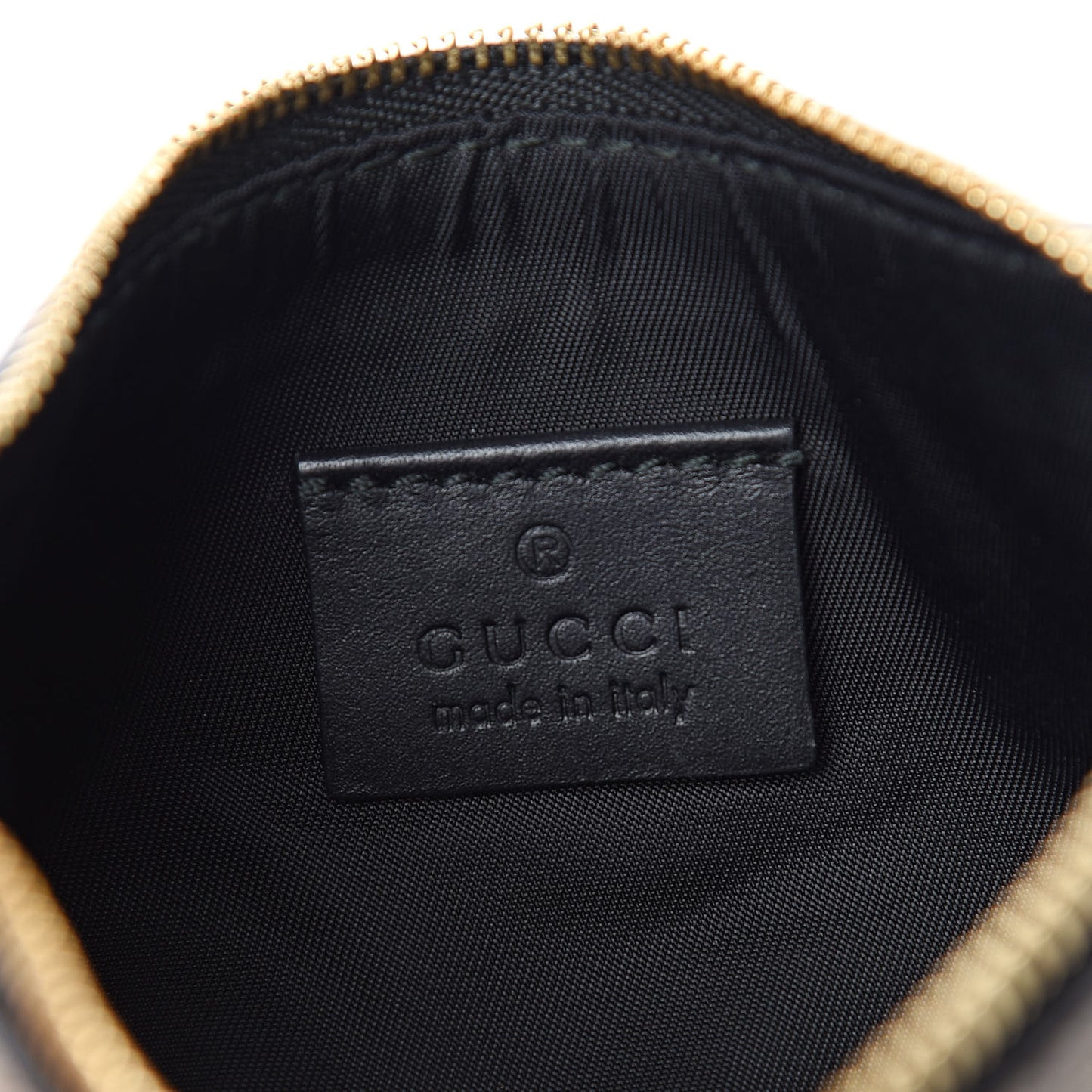 GG Supreme Monogram Mini Chain Bag Beige Black