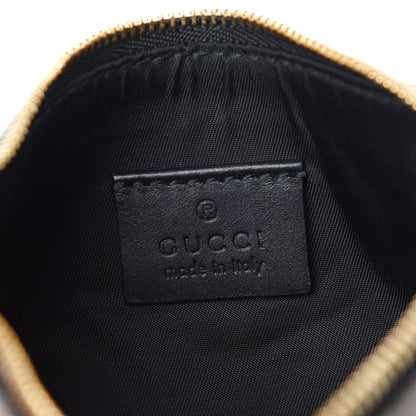 Gucci GG Supreme Monogram Mini Chain Bag Beige Black 6 of 8