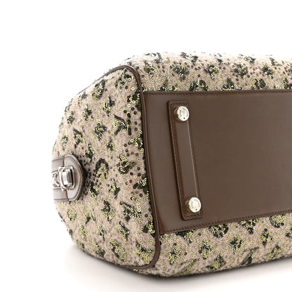 Louis Vuitton Sequin Monogram Sunshine Express Speedy Kaki 9 of 11