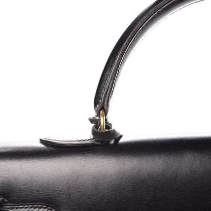 Hermes Box Kelly Sellier 35 Black 25 of 52