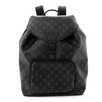 Louis Vuitton Monogram Eclipse Montsouris Backpack 1 of 9