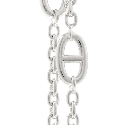 Hermes Sterling Silver Farandole Necklace 160 4 of 5