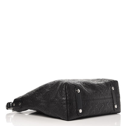 Louis Vuitton Monogram Lambskin Antheia Hobo PM Black 4 of 7