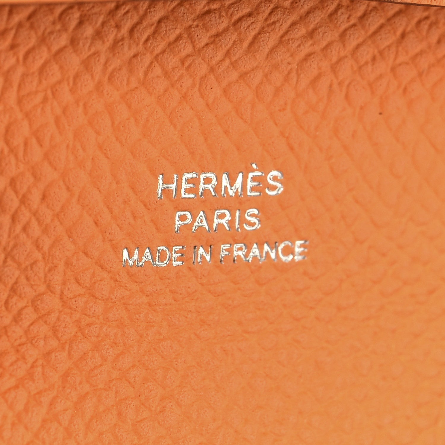 Hermes Epsom Bastia Coin Purse Abricot 6 of 7