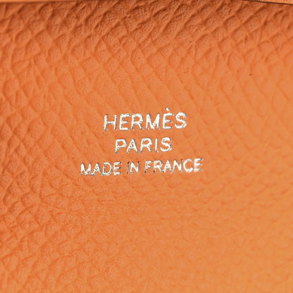 Hermes Epsom Bastia Coin Purse Abricot 6 of 7