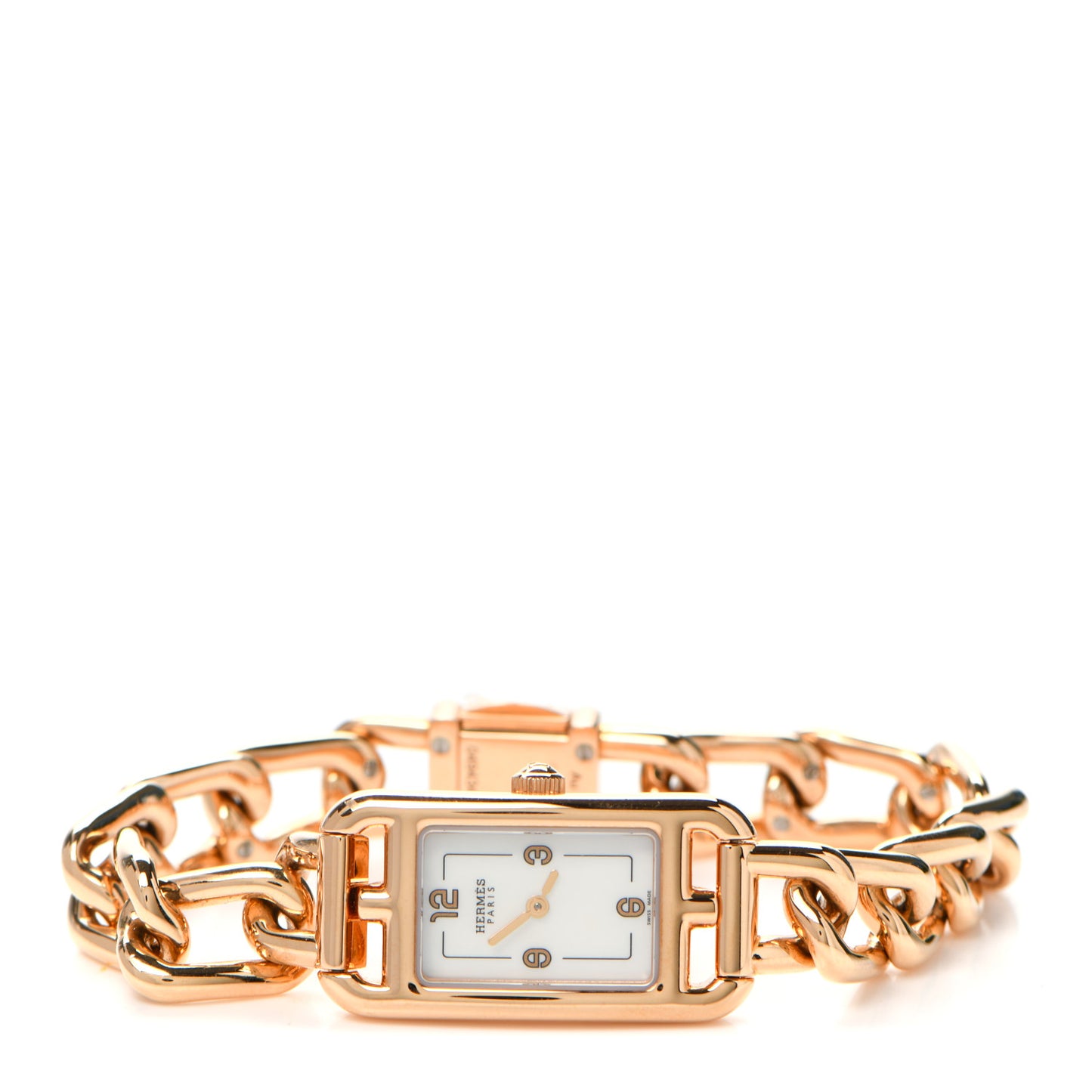 18K Rose Gold Mother of Pearl 17mm Nantucket Quartz Watch