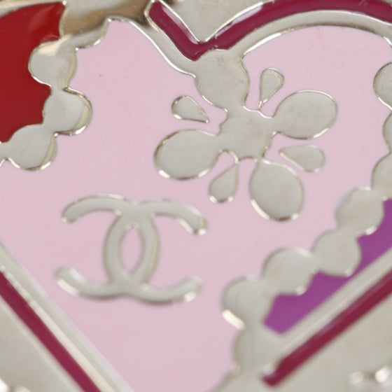 Chanel Heart CC Drop Earrings 4 of 5