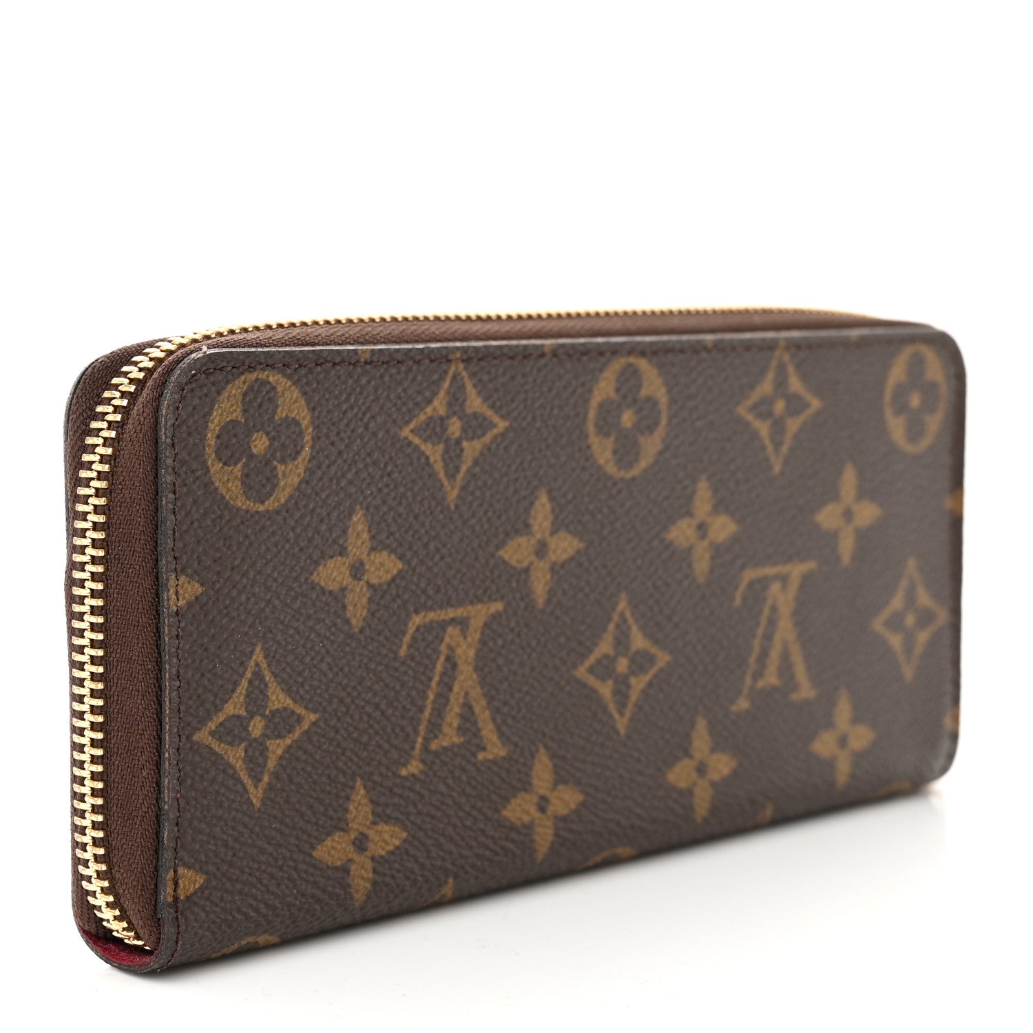 Louis Vuitton Monogram Clemence Wallet Fuchsia 3 of 7