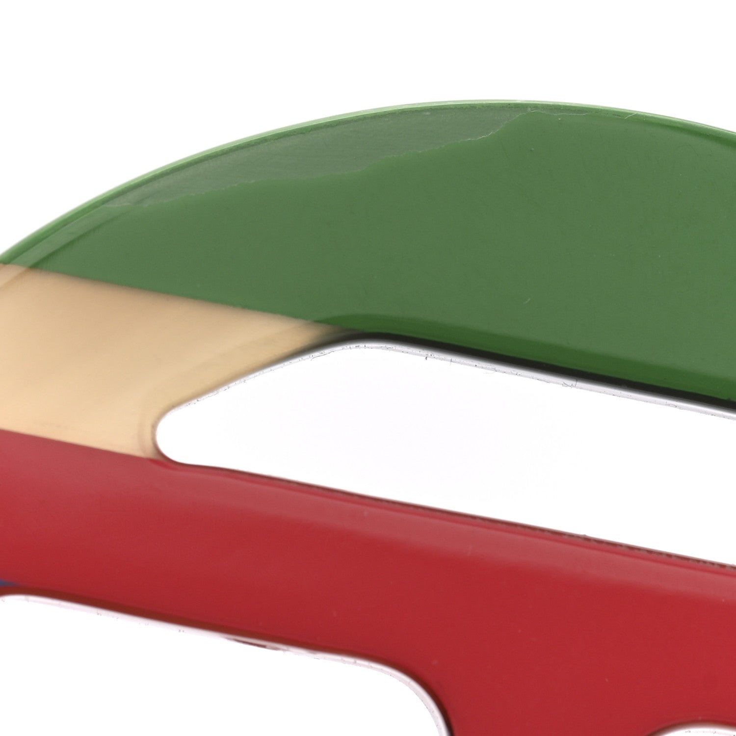 Hermes Lacquered Horn H Equipe Earrings 6 of 7