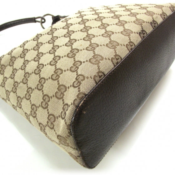 Gucci Monogram Hobo Ebony 5 of 12