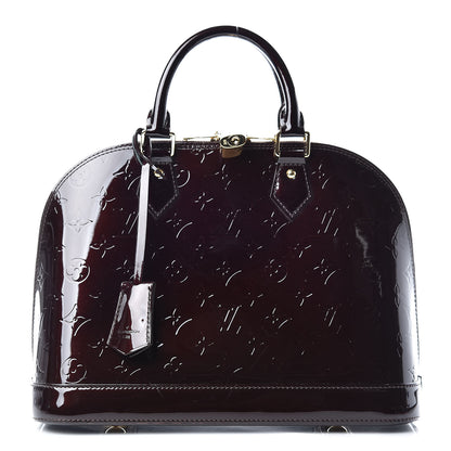 Louis Vuitton Vernis Alma PM Amarante 1 of 9