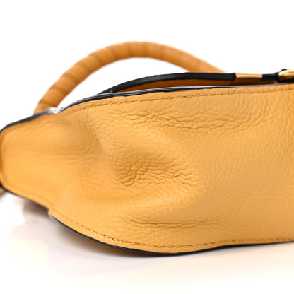 Chloe Calfskin Mini Marcie Satchel Curry Yellow 7 of 9