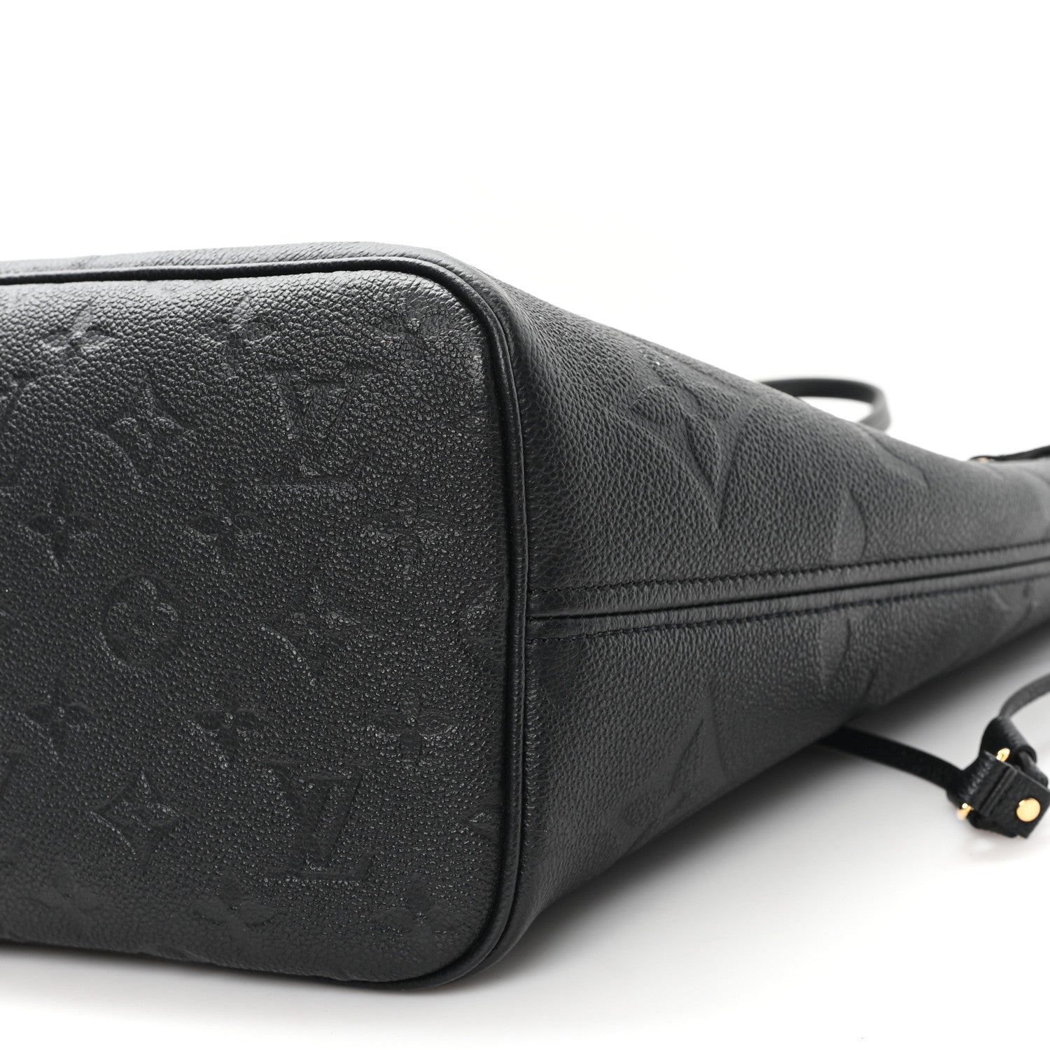 Louis Vuitton Empreinte Monogram Giant Neverfull MM Black 9 of 10
