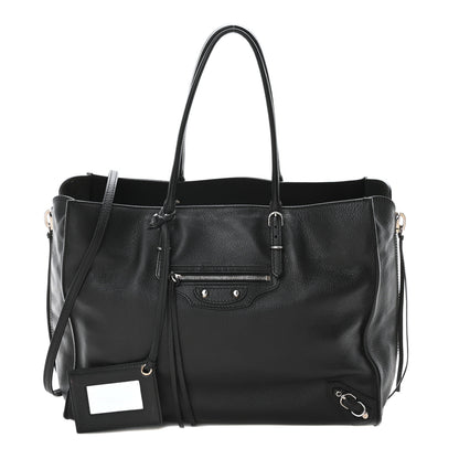 Balenciaga Veau Papier B4 Zip Around Tote Black 1 of 10