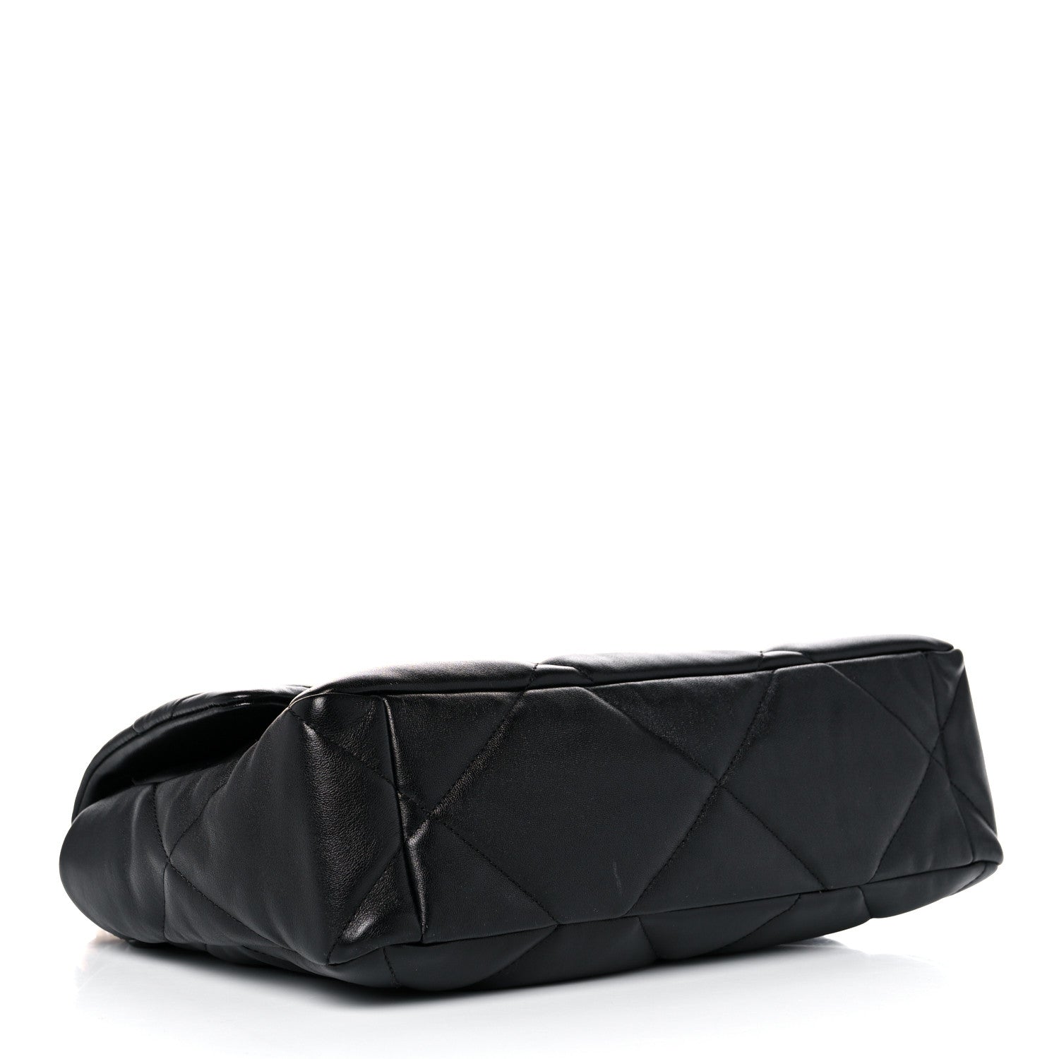 Chanel Lambskin Quilted Large Chanel 19 Flap Black 4 of 14