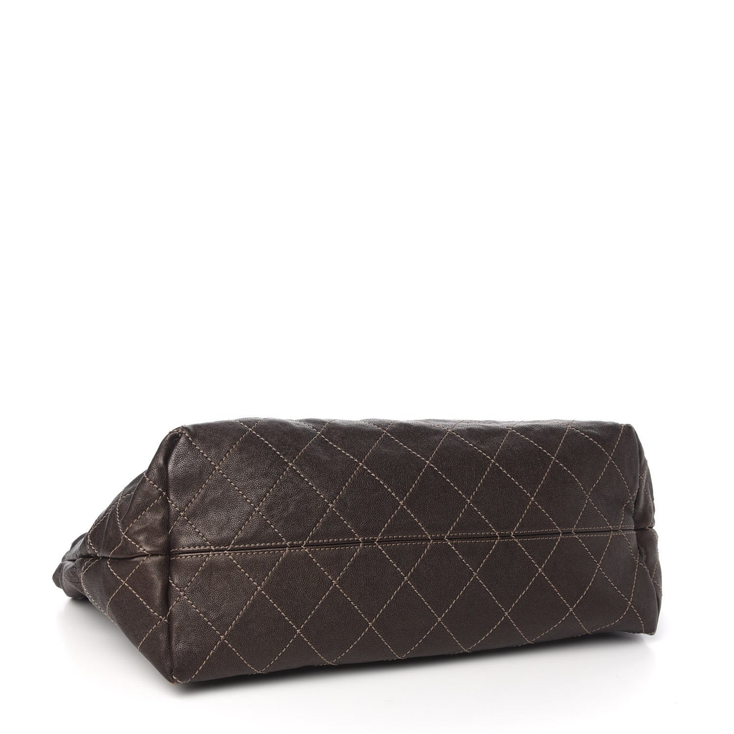 Metallic Calfskin Baby Coco Cabas Bronze