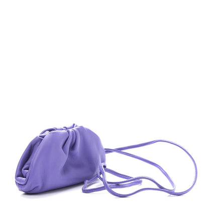 Bottega Veneta Butter Calfskin Coin Purse Purple 3 of 10