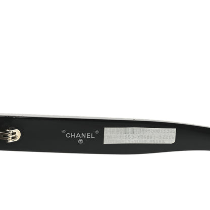Chanel Acetate Metal Butterfly Sunglasses 71553 Black 5 of 7