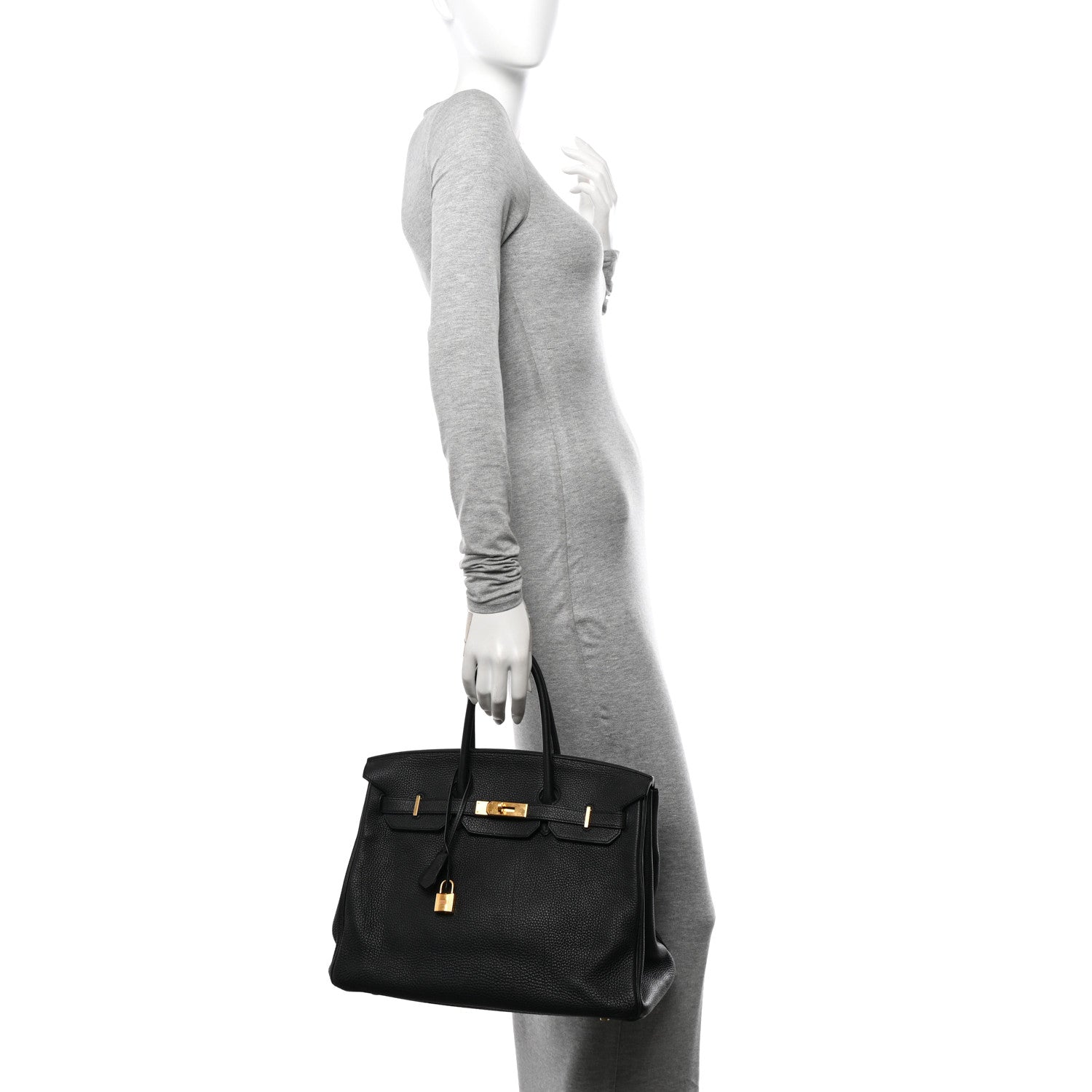 Hermes Togo Birkin 35 Black 2 of 16