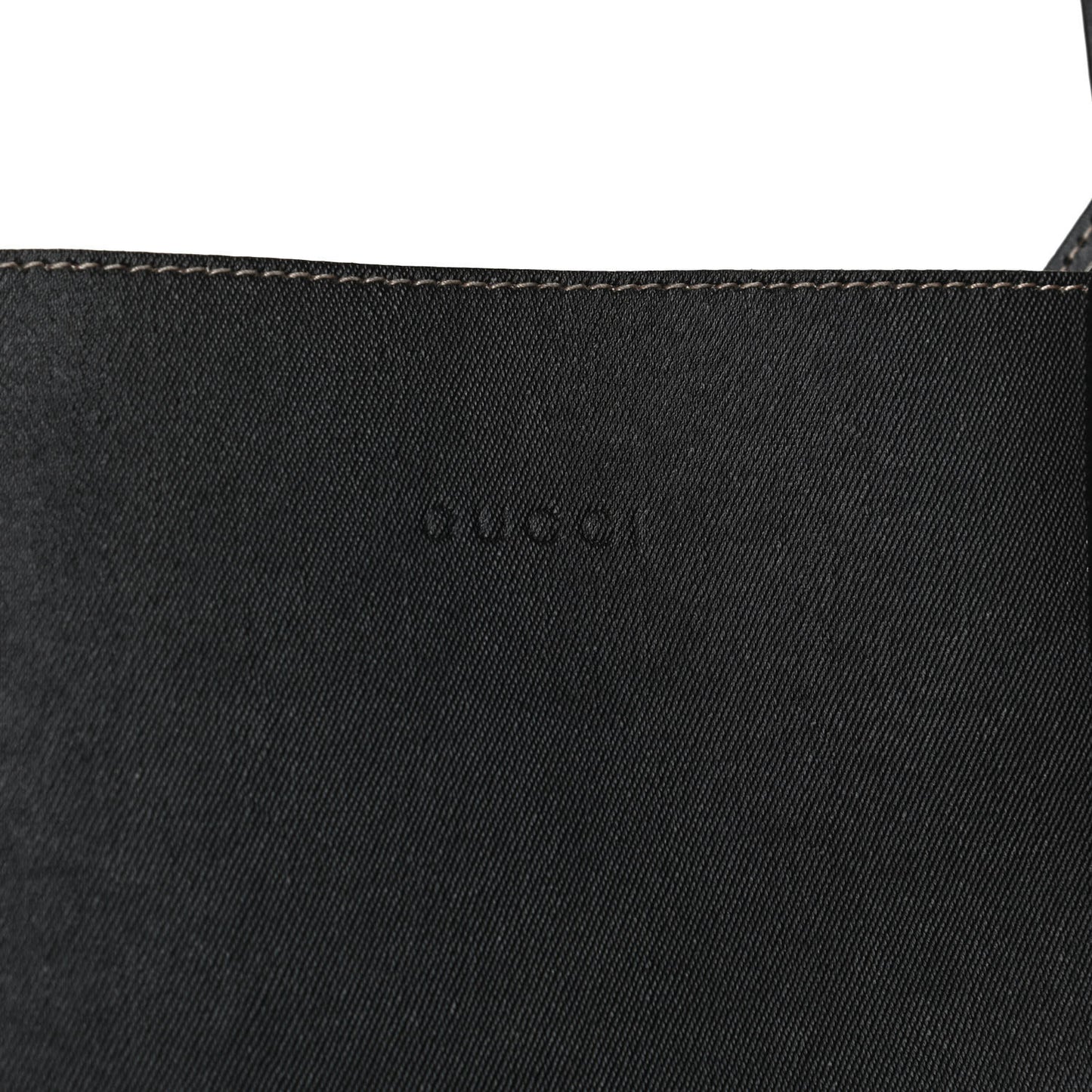 Calfskin GG Supreme Monogram Medium Reversible Tote Black