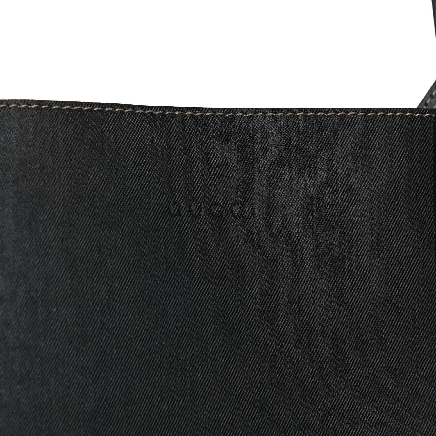 Gucci Calfskin GG Supreme Monogram Medium Reversible Tote Black 9 of 23