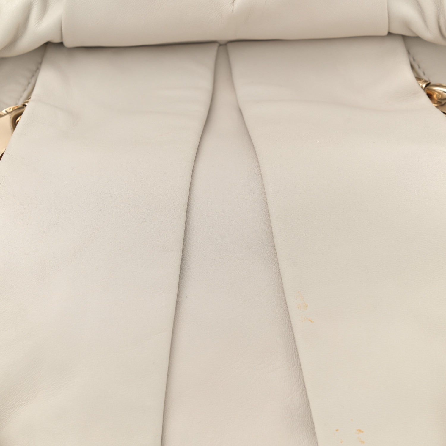 Christian Louboutin Calfskin Loubette Shoulder Bag White 7 of 13