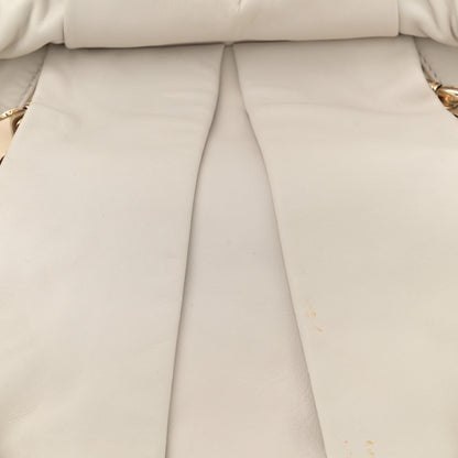 Christian Louboutin Calfskin Loubette Shoulder Bag White 7 of 13