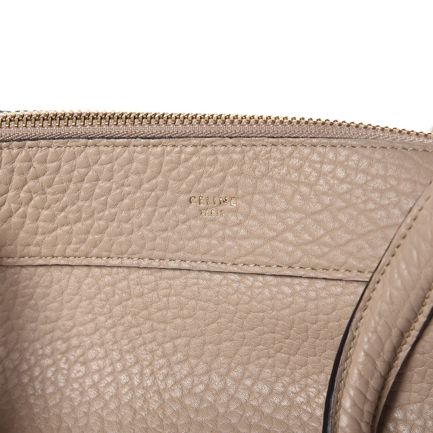 Bullhide Calfskin Small Ring Bag Dune