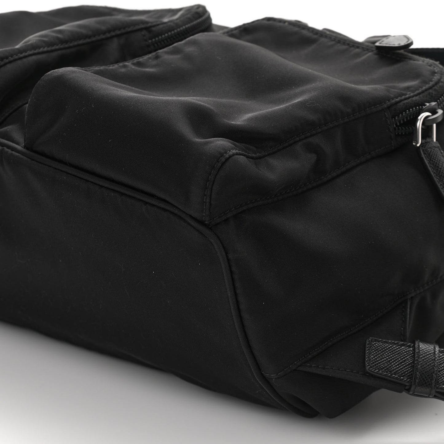 Nylon Vela Large Backpack Black