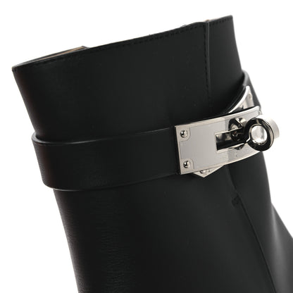 Hermes Calfskin Saint Germain Ankle Boots 36.5 Black 11 of 12