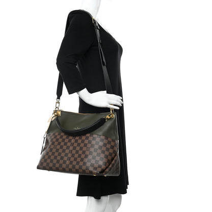 Louis Vuitton Damier Ebene Calfskin Maida Khaki 2 of 13