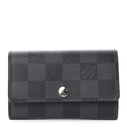 Louis Vuitton Damier Graphite Multicles 6 Key Holder 1 of 8