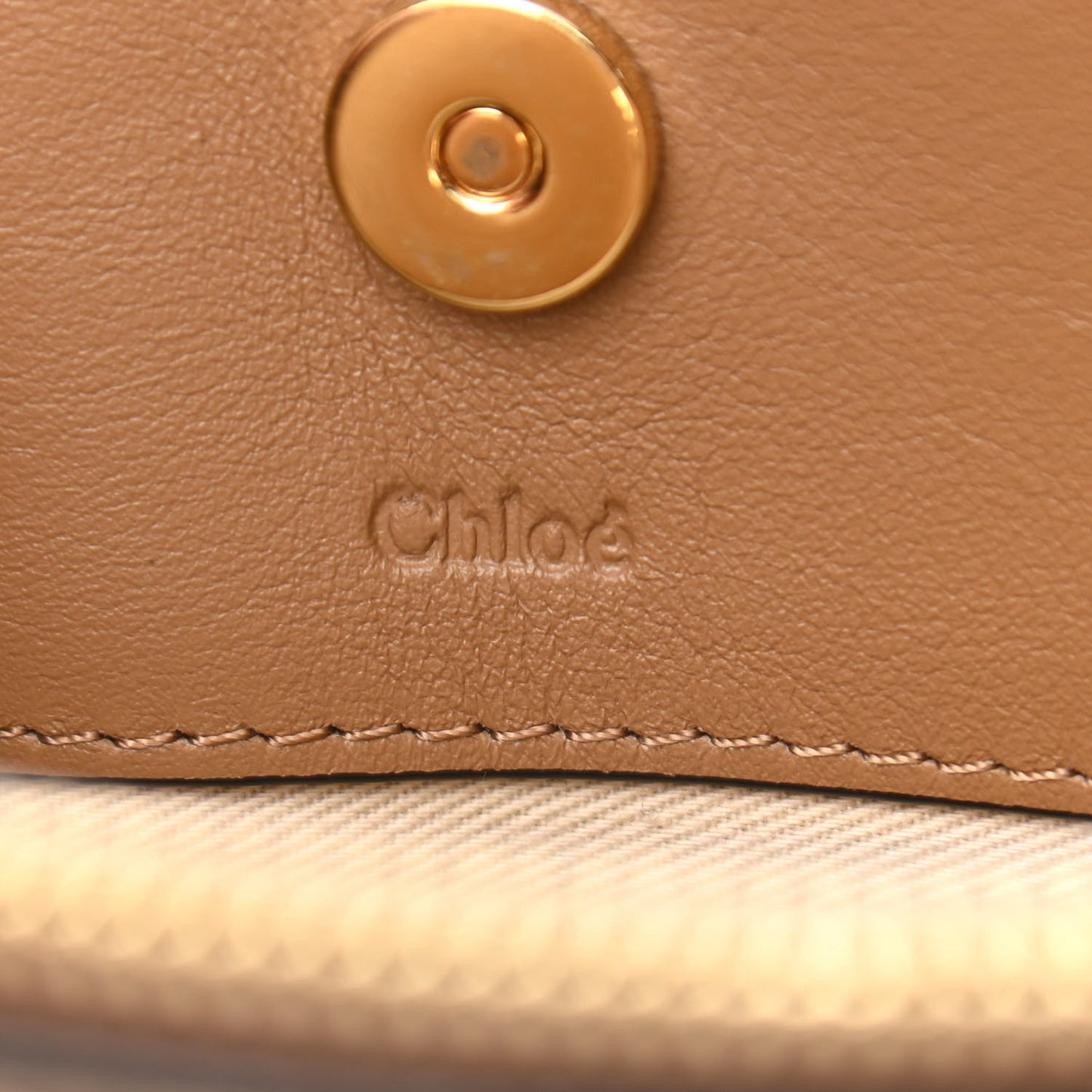 Metallic Calfskin Small Roy Bag Gold