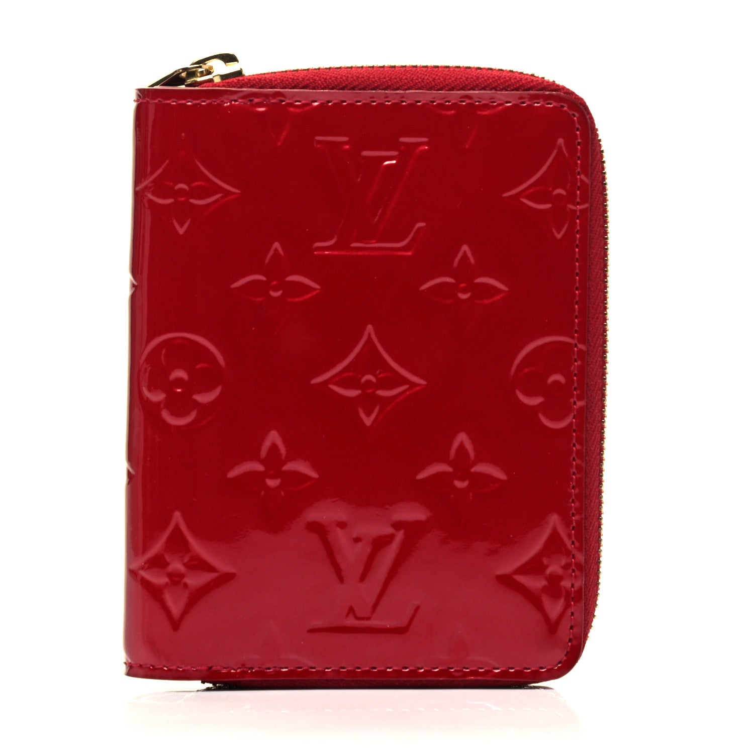 Louis Vuitton Vernis Broome Zip Wallet Pomme D'Amour 1 of 11