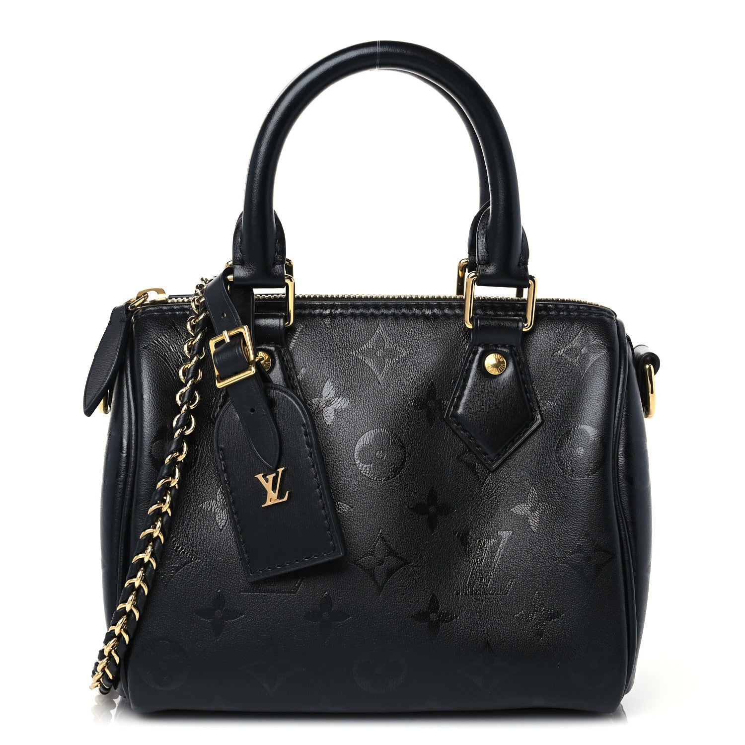 Louis Vuitton Monogram Ink Speedy BB Black 1 of 8