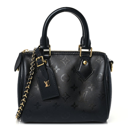 Louis Vuitton Monogram Ink Speedy BB Black 1 of 8