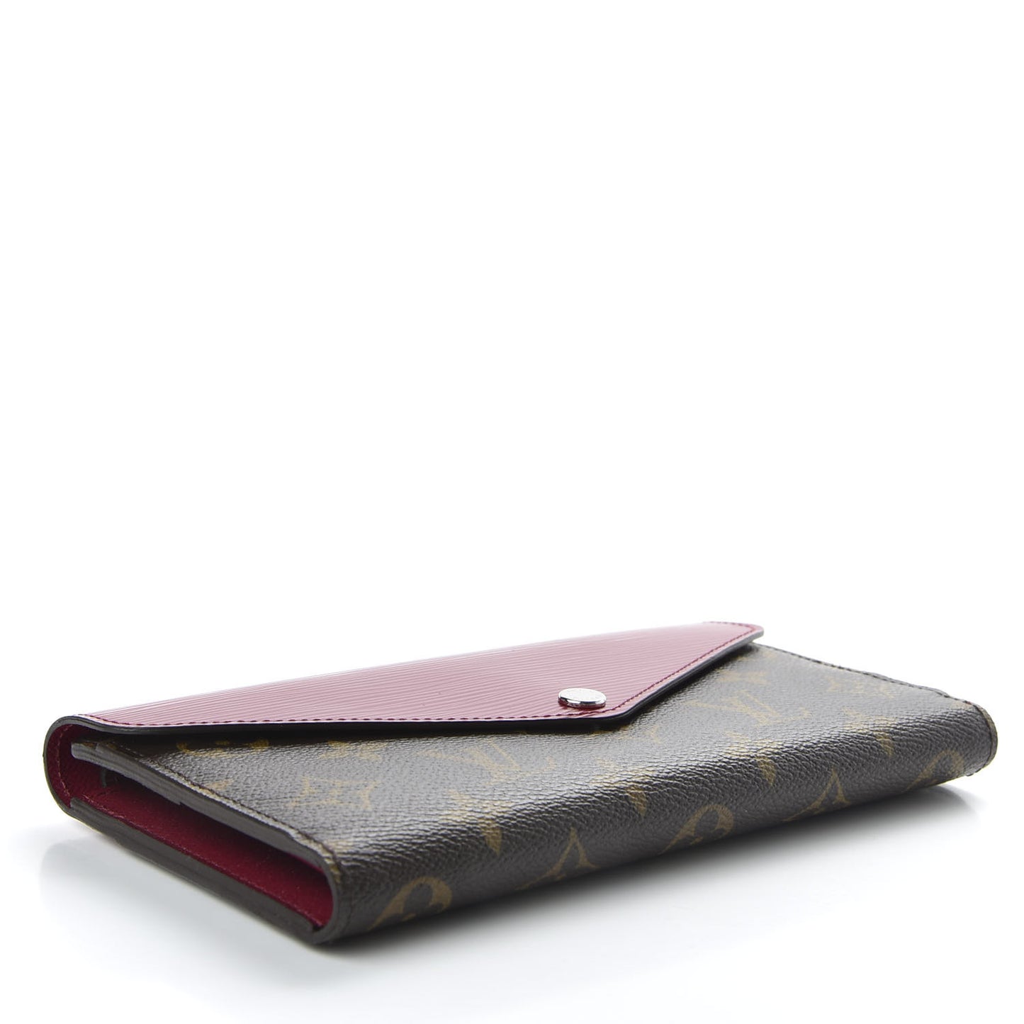 Monogram Epi Marie-Lou Long Wallet Fuchsia