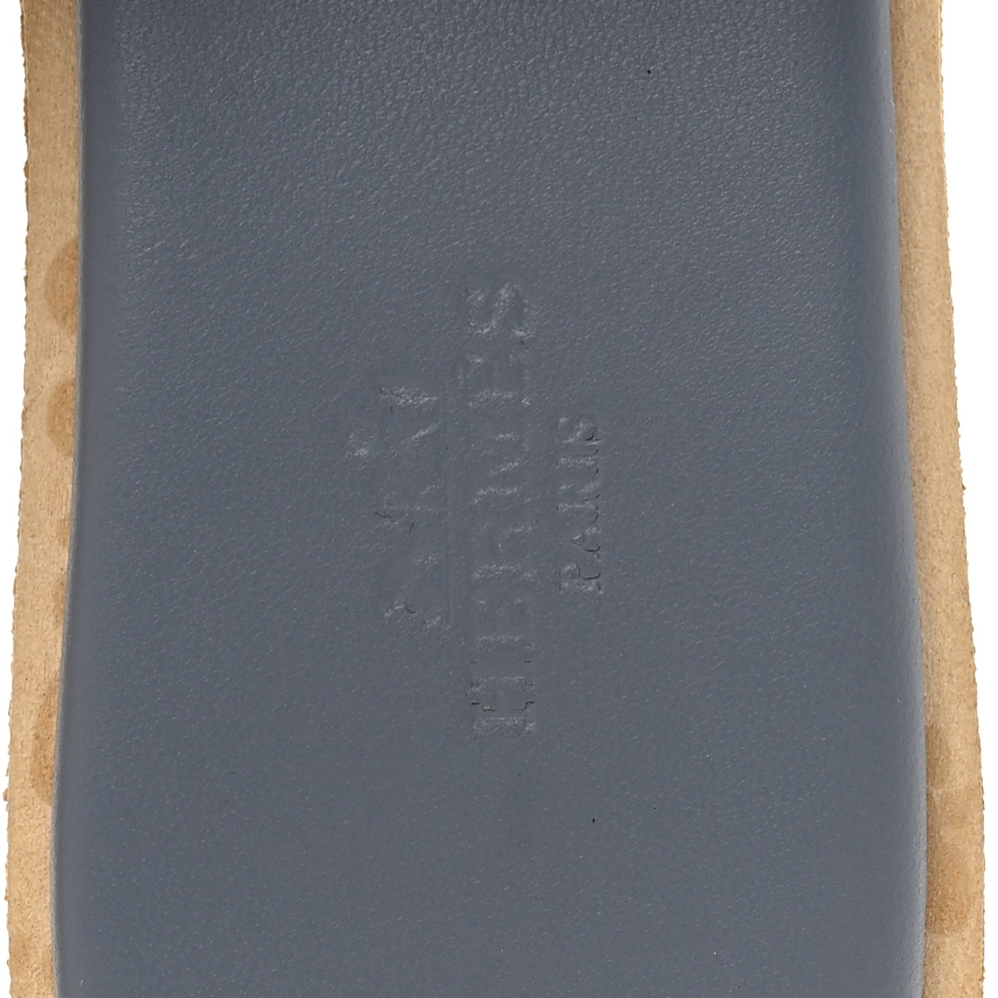 Suede Goatskin Cork Eze 30 Sandals 37 Bleu Grignon