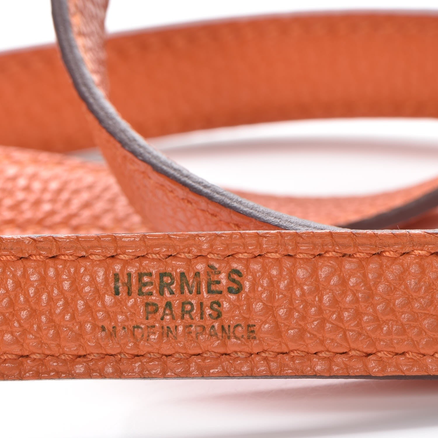 Hermes Togo Kelly Retourne 35 Orange 29 of 34