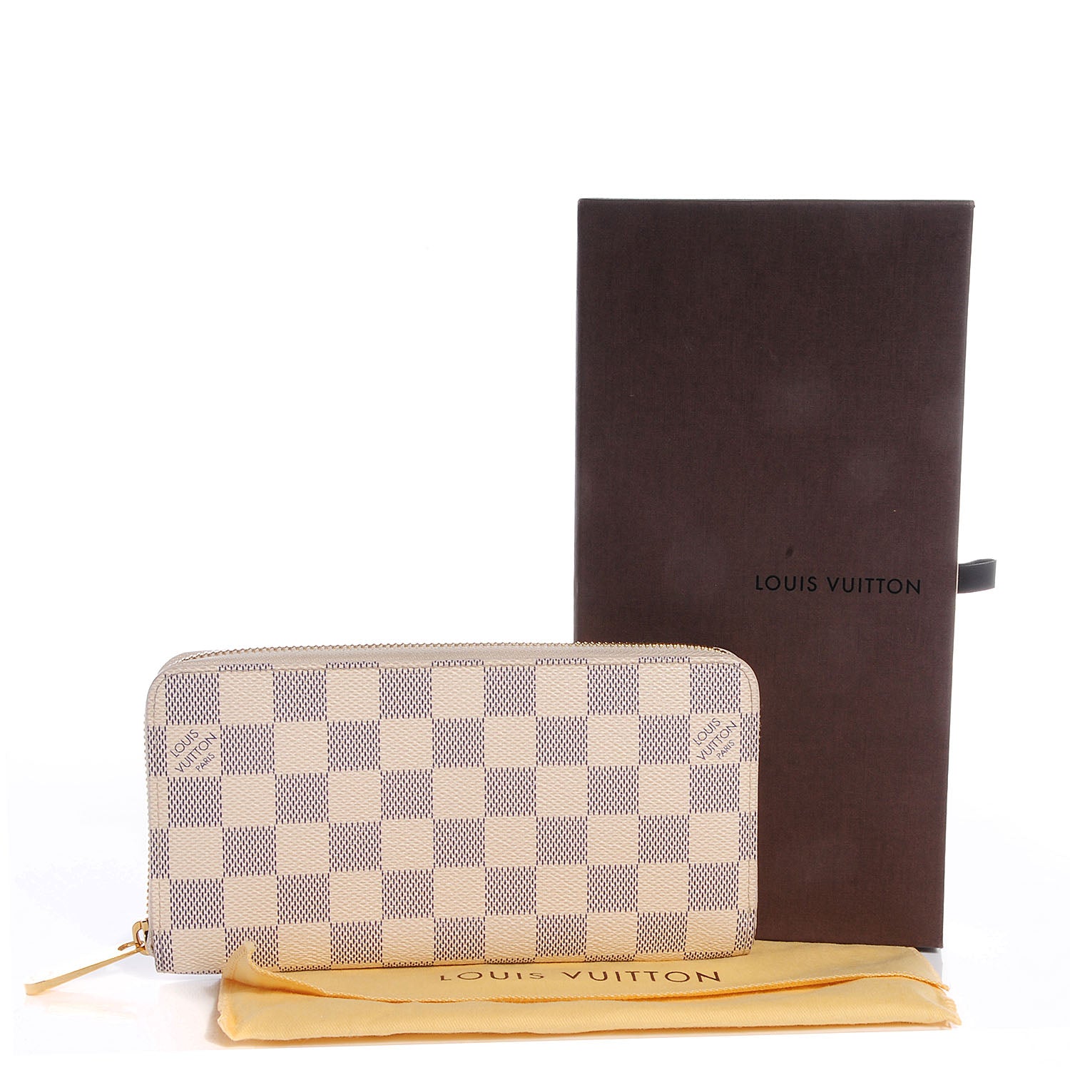 Louis Vuitton Damier Azur Zippy Wallet 5 of 8